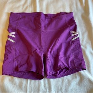 Fabletics XL purple shorts